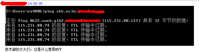 网站域名管理TTL值介绍