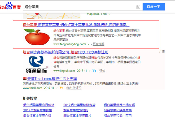 凤凰顶苹果关键词seo优化案例