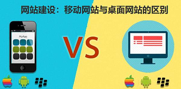 移动网站与桌面网站的区别   